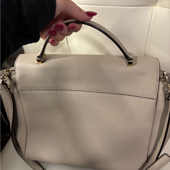 Kate Spade Elegant Taupe Hand Bag - Picture 3 of 6